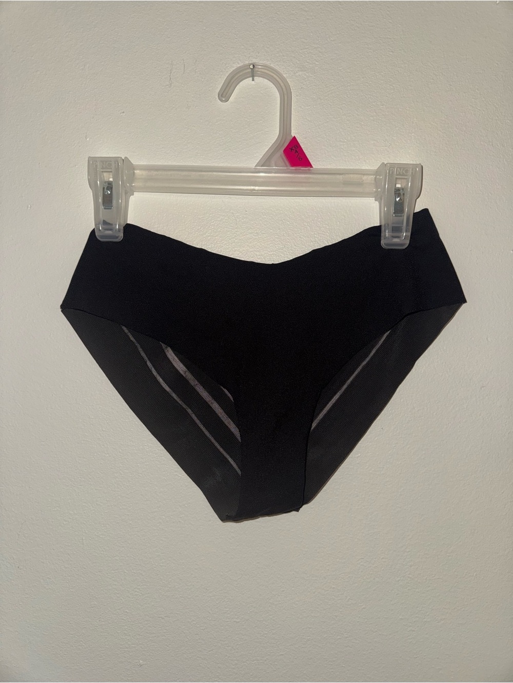 Victoria’s Secret, black cheeky panties, size small